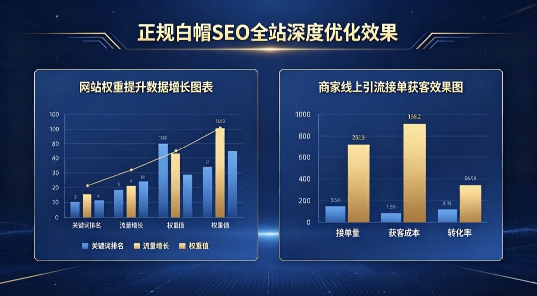 专业付费网站SEO排名优化服务｜精准关键词上首页持续引流意向客户